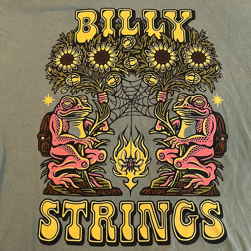 Like New Medium Billy Strings Tour T-Shirt!